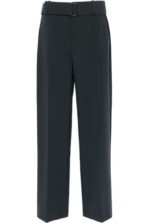 Vince Pantalones anchos con cinturón