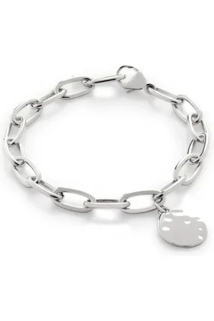 Monica Vinader Pulsera con charm en plata de ley