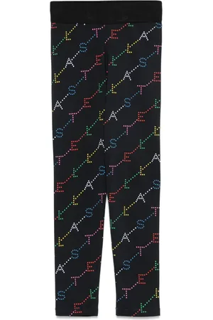 Stella McCartney Leggins con logo estampado