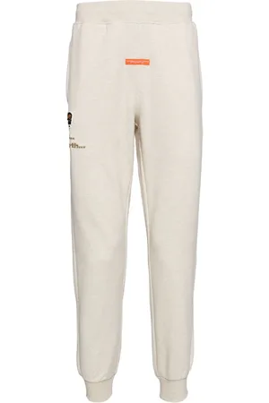 A Bathing Ape Pantalones de chándal con parche del logo
