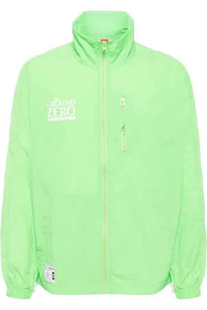 Ground Zero Chaqueta liviana con logo estampado