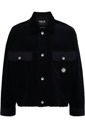FIVE CM Chaqueta de pana abotonada