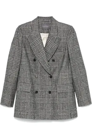 LORENA ANTONIAZZI Blazer a cuadros