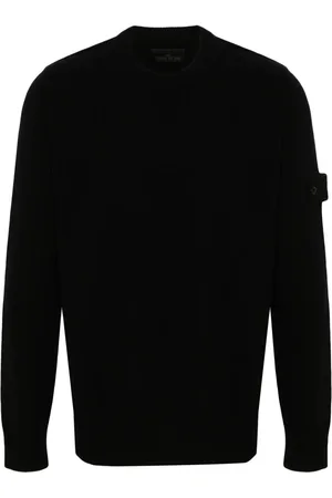 Stone Island Jersey con distintivo Compass