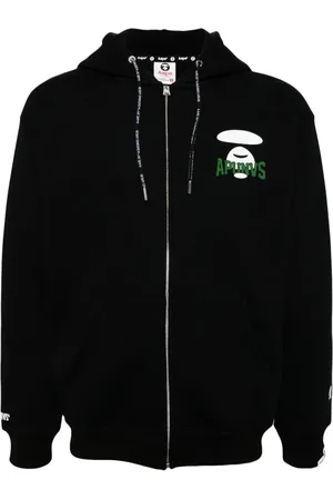 A Bathing Ape Chaqueta con capucha y logo