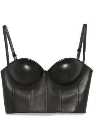 Alexander McQueen Corpiño estilo corsé
