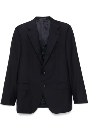 CARUSO Blazer con motivo de espiga