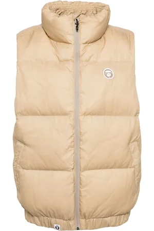 A Bathing Ape Plumífero con parche del logo