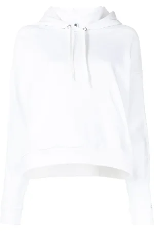 Moschino Sudadera con capucha y franjas del logo