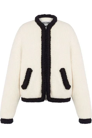 Moschino Blazer de punto gofrado