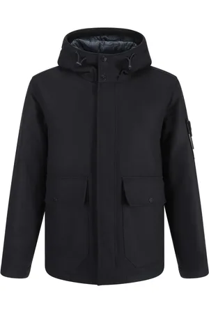 Stone Island Chaqueta con cuello italiano