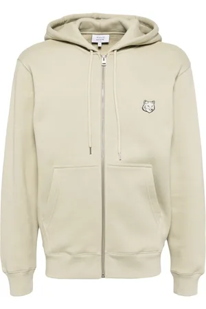 Maison Kitsuné Chaqueta con capucha y motivo de cabeza de zorro