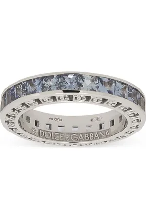 Dolce & Gabbana Anillo Anna en oro de 18 ct con zafiro