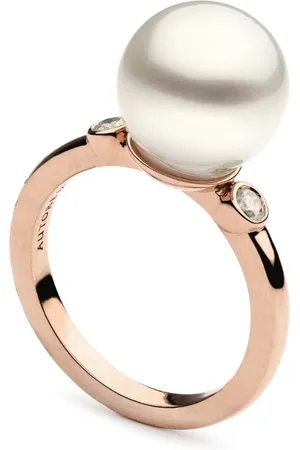 Autore Anillo Allegra en oro de 9 ct con perlas del mar del Sur