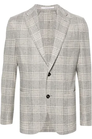ELEVENTY Blazer a cuadros