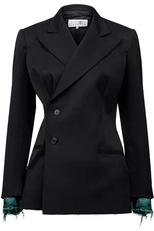 Maison Margiela Blazer con parche del logo