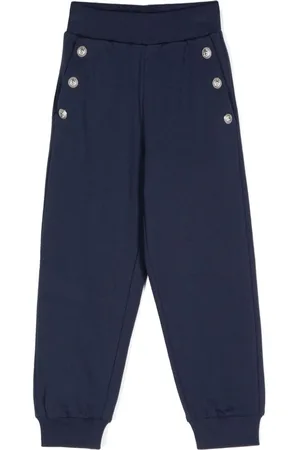 Balmain Pantalones con botones grabados
