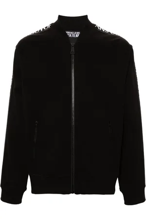 VERSACE Sudadera con ribete del logo
