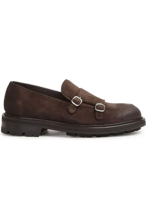 CENERE GB Zapatos monk lisos