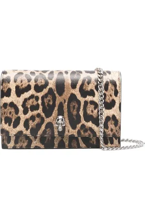 Alexander McQueen Bolso de mano con detalle de calavera