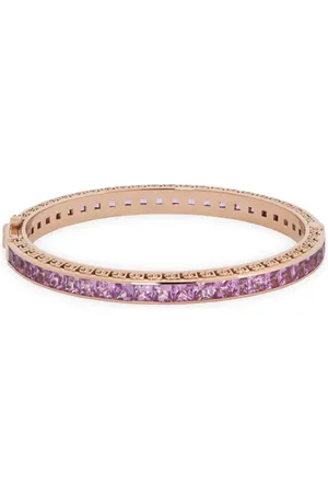 Dolce & Gabbana Pulsera Anna en oro rojo de 18 ct con zafiro