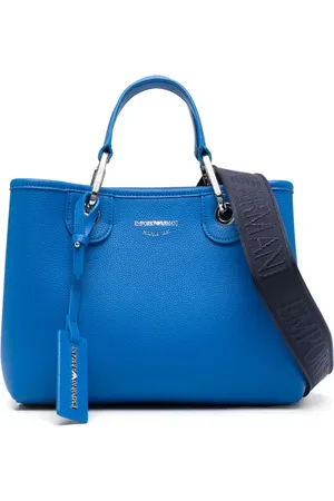 Emporio Armani Bolso shopper con sello del logo