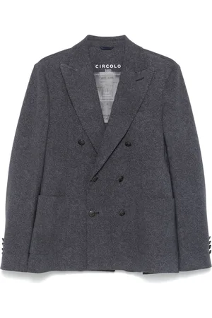 Circolo Blazer con efecto de melange