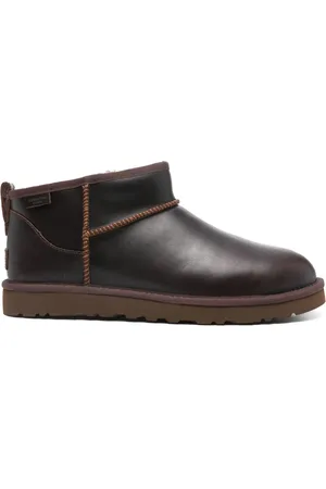 UGG Botas Classic Ultra Mini LTHR Regen