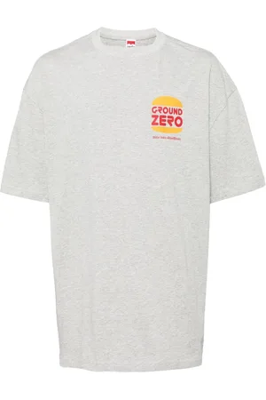 Ground Zero Camiseta con logo estampado