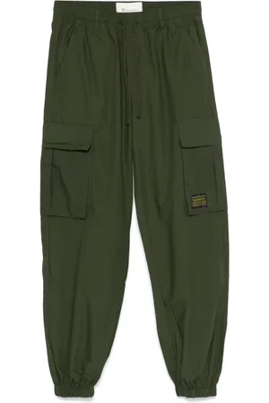 Champion Pantalones cargo con parche del logo