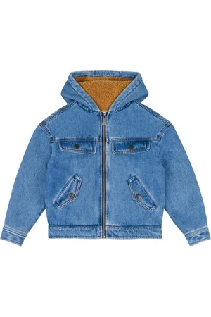 Moschino Chaqueta con logo en relieve