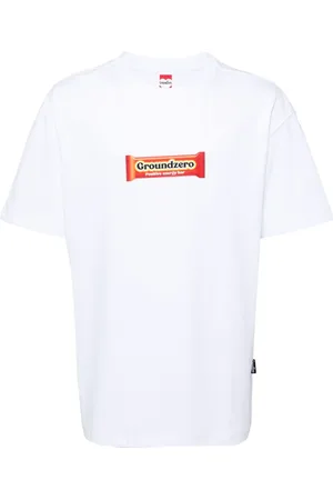 Ground Zero Camiseta con logo estampado
