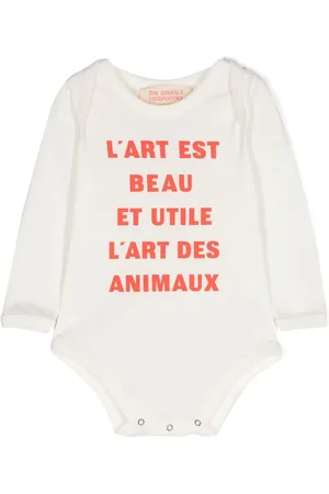 The Animals Observatory Body Wasp con texto estampado