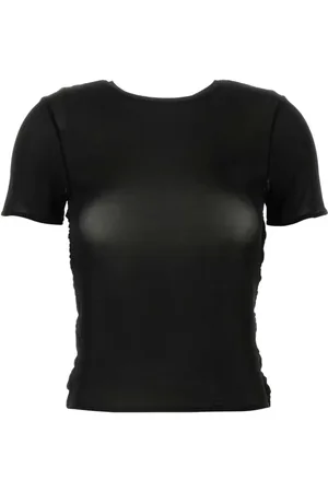 MAGDA BUTRYM Camiseta fruncida de malla