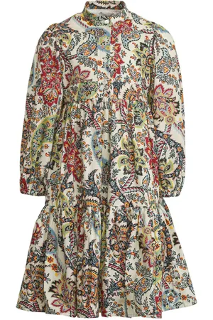 Etro Vestido con motivo de cachemira