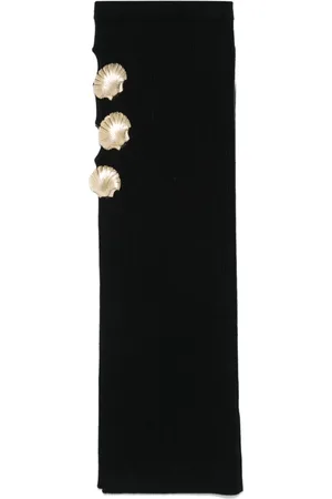 GIUSEPPE DI MORABITO Falda con broche de concha