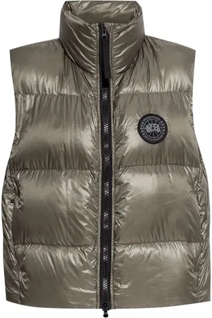 Canada Goose Chaleco con cremallera y parche del logo