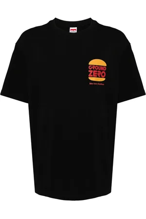 Ground Zero Camiseta con logo estampado