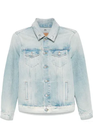 Maison Margiela Chaqueta vaquera con efecto envejecido