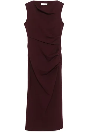 Dorothee Schumacher Vestido midi drapeado