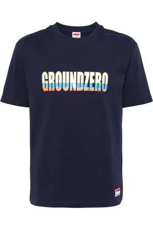 Ground Zero Camiseta con logo estampado