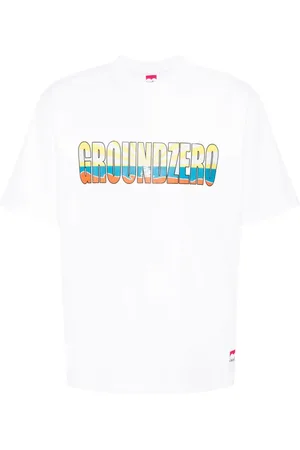 Ground Zero Camiseta con logo estampado