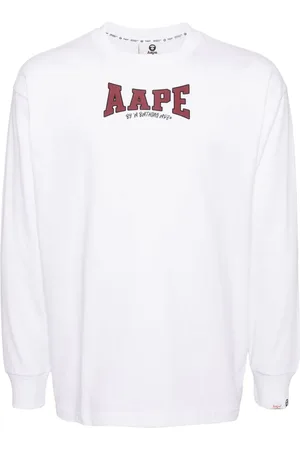 A Bathing Ape Camiseta con logo estampado
