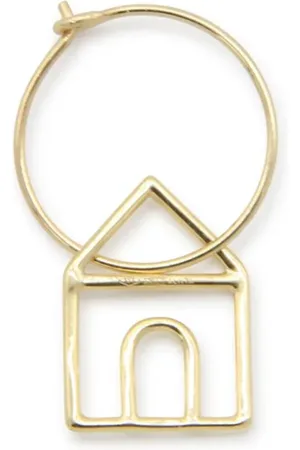 Aliita Pendiente Casita en oro amarillo de 18 ct