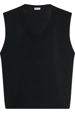 ROSETTA GETTY Chaleco con cuello en V