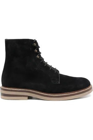 Brunello Cucinelli Botas con tacón grueso