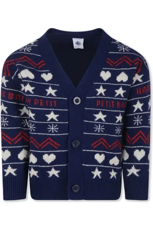 Petit Bateau Cárdigan en jacquard