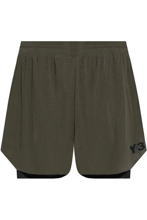 Y-3 Pantalones cortos de running con logo