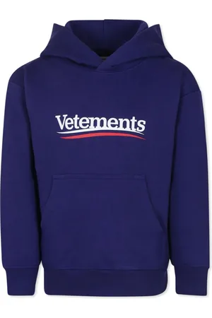Vetements Sudadera con capucha y logo
