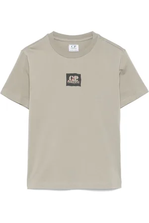 C.P. Company Camiseta con logo estampado